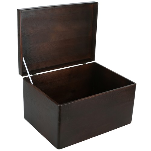 Holzkiste mit Deckel Aufbewahrungsbox Holzbox Allzweckkiste | 3 Größen 10 Farben - Bild 50 von 125