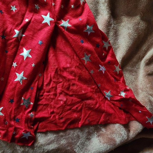 New Womens L/XL Star Pullover Asymmetrical Red Swimsuit Cover Up NWT Coverup - Picture 4 of 7