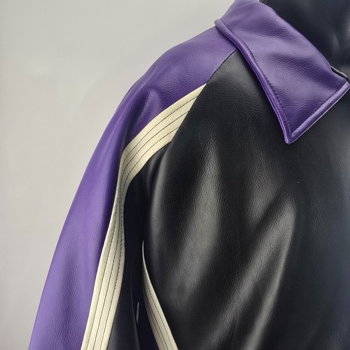 Chaqueta Minnesota Vikings NFL Retro Vintage Cuero XXL Fútbol Púrpura - Imagen 16 de 24