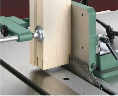 Tenonatrice per falegname H7583 tenonatrice per seghe da tavolo lavorazione legno 82,5 mm - Foto 11 di 12
