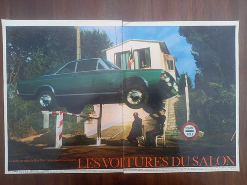 Ford 20 M Hardtop P7, Zoll, Abbildung, 1968