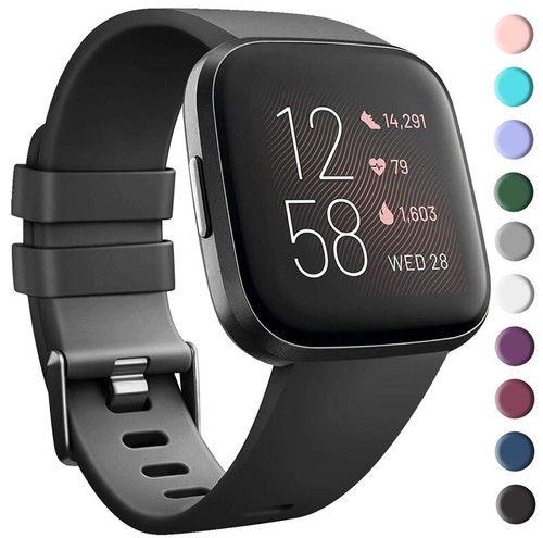 Armband für Fitbit Versa/Versa 2 Lite Uhr Sport Silikon Band Versa2 Armband - Bild 21 von 37