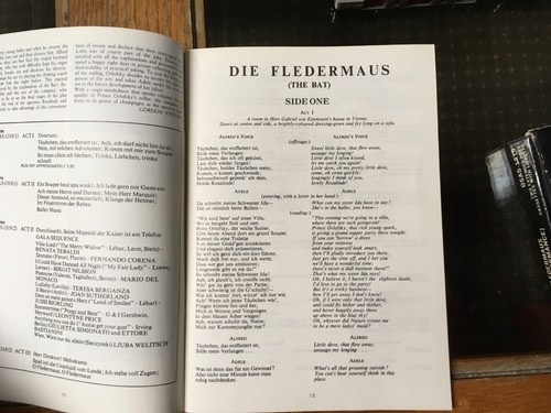 DIE FLEDERMAUS STRAUSS A GALA PERFORMANCE LONDON FFRR OSAS-1319 Cassette Box Set - Picture 7 of 7