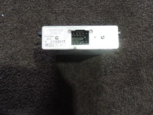 Amplificador de radio Mercedes 500SEC 1984-1993 560SEC 1268201589 - Imagen 3 de 4
