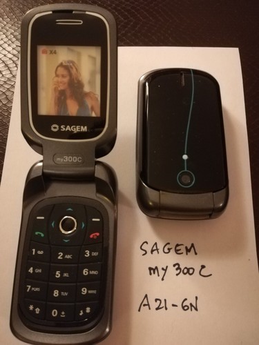 TELEPHONE PORTABLE FACTICE NEUF / dummy phone N°A21-6N : SAGEM my300C - 第 1/1 張圖片