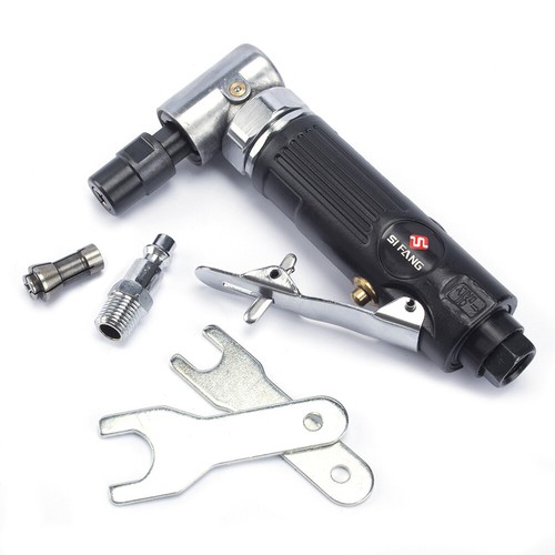 1/4 inch Air Angle Die Grinder 90 Degree Pneumatic Grinding Machine 20,000 RPM - Picture 8 of 11