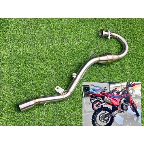 P02 Pipe Header Honda Exhaust Crf Head CRF450 RL 2021-2022 Powerbomb Dominator - Picture 2 of 10