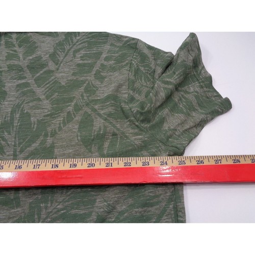 Weatherproof Vintage Men's Green Micro Stripe Slab Jersey Printed Top XXL - Picture 9 of 10