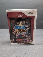 SNK Arcade Classics Vol. 1 Nintendo Wii Game Complete With Manual Tested