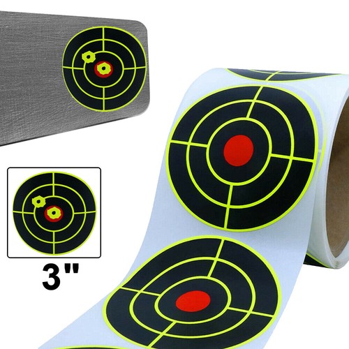Splatter Target Stickers 3inch Self-Adhesive Reactive Targets Paper for Shooting - Picture 24 of 44