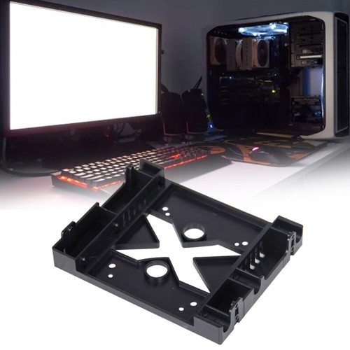 SSD Adapter Bracket Dock for 2.5" 3.5" SSD to 5.25"Optical Drive Slot Converter - Picture 2 of 8