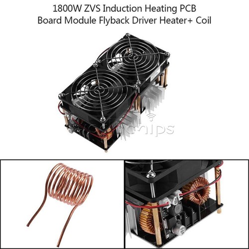 2500W 50A ZVS Induction Heating PCB Board Heater High Power + Copper Coil - Picture 30 of 37