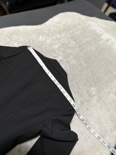 Elie Tahari Women’s Black Striped Office Blazer Size 6 Jacket Business - Picture 7 of 10
