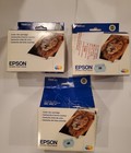 3 New Epson T020 201 Color Ink Cartridge. Expired 2011. 2 sealed & 1 open Box.