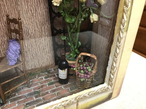 A Day In The Life Of Wine In Italy 1/12th Scale Lighted Diorama One Of A Kind - Picture 10 of 17