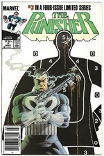 The Punisher #3 (1986) Vintage Key Comic from Original 5-Part Punisher Series