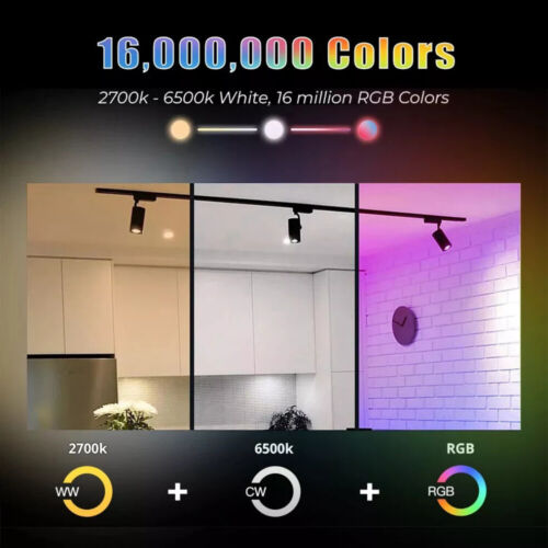 GU10 WIFI Zigbee LED Leuchtmittel 5W RGBW Glühbirne Licht für Alexa Google DE - Picture 6 of 26