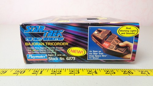 Star Trek DS9 Bajoran Tricorder Playmates 1995 Stock #6273 - Picture 9 of 11