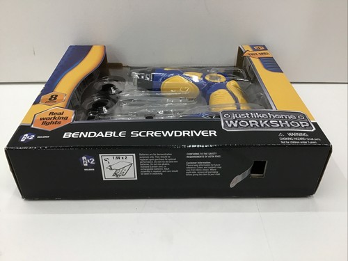 Just Like Home Workshop: Bendable Screwdriver with Light and Sound Ages 3+ - Picture 5 of 5