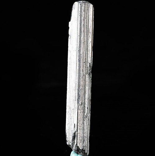 186Ct Top Class Bright Stibnite Crystal Cluster Mineral Samples / Hunan, China - Picture 3 of 6