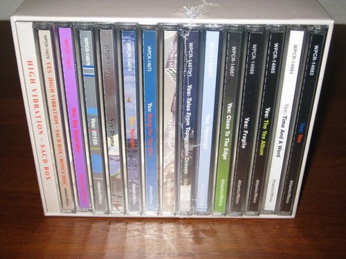 YES HIGH VIBRATION SACD BOX SACD hybrid Limited Edition Collector's Box Unopen - Picture 5 of 5