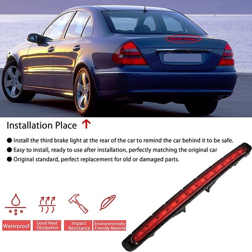 LED High Third Stop Brake Light Lamp Fits Mercedes Benz E-Class W211 2003-2006 - Picture 5 of 16