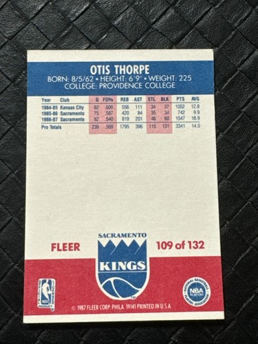 Tarjetas coleccionables de baloncesto Fleer NBA 1987-88 completa tu conjunto tú eliges Jordan - Imagen 219 de 279