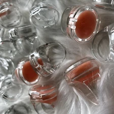Empty Plastic Lip Balm Rings 1.5 ml DIY Beauty Lip Balm Containers (50 Pcs) 9680