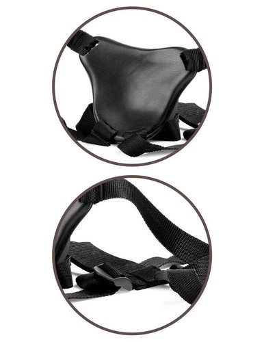 King Cock Elite Ultimate Vibrating Body Dock Kit Strap-On Harness Set Sex Toy - Picture 7 of 11