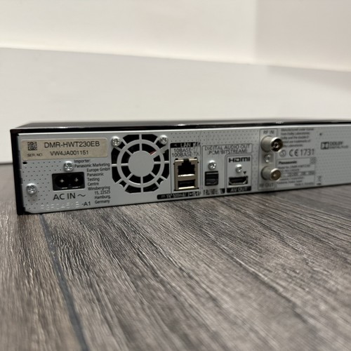 PANASONIC DMR-HWT230 FREEVIEW RECORDER BOX WITH 1TB HDD & REMOTE CONTROL - Picture 9 of 16
