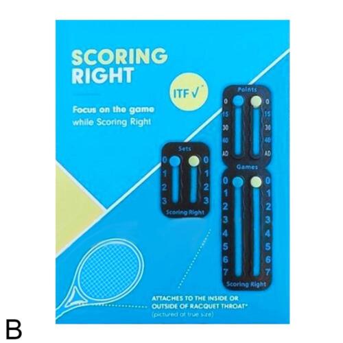 ❀Klebende Anzeigetafel Scorekeeper Profi Tennis Padel Tennis Score-Schläger - Bild 10 von 10