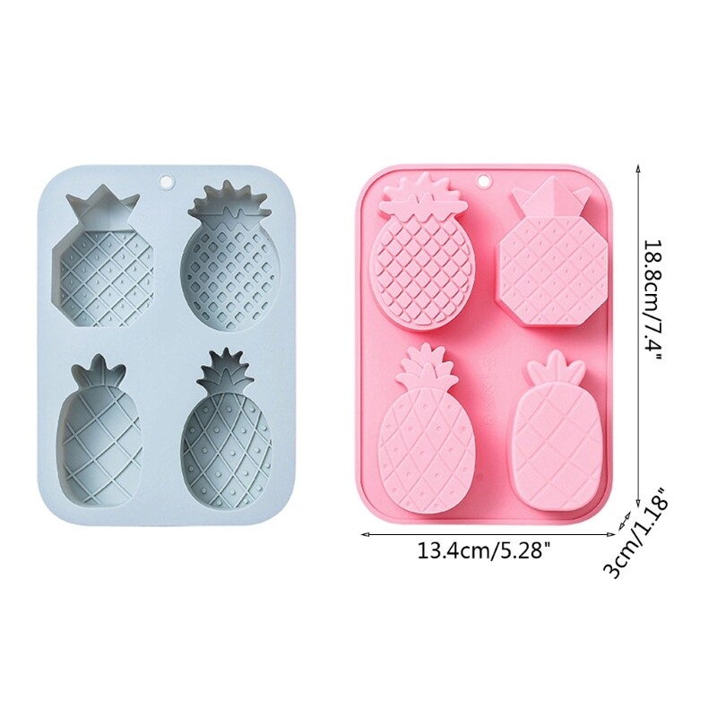 Pineapple Silicone Mold Chocolate Cake Mold Vegetable Fudge Candy Dessert Mold - Picture 8 of 10