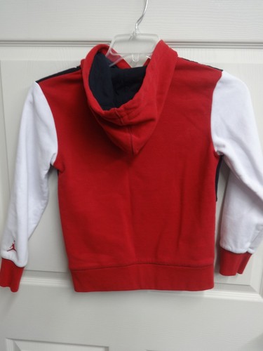Sudadera con capucha suéter de baloncesto Jumpman Air Jordan vintage niños pequeña - Imagen 4 de 4