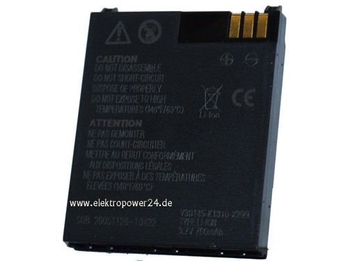 Siemens Batteria Li-Ion 700mAh 3,7V X299 EBA-730 SL65 SL75 - Zdjęcie 2 z 3