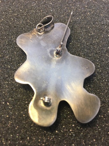 Vintage! 925. LEX Sterling TEDDY BEAR Brooch - Bild 6 von 19