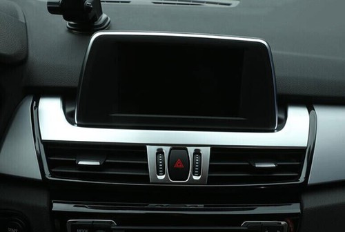 For BMW 2 Series Touring 2015-2019 Matte Silver Central Control Navigation Trim - Bild 5 von 8