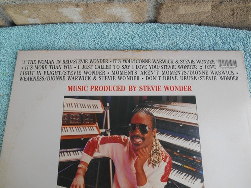 THE WOMAN IN RED 1984 SOUNDTRACK LP RECORD ALBUM CUTOUT STEVIE WONDER MOTOWN - Picture 5 of 16