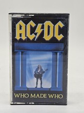 AC/DC: Who Made Who Cassette 1986