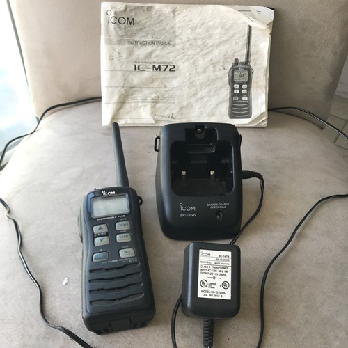 Marine Transceiver ICOM IC-M72 VHF Radio,tested And Working - Zdjęcie 8 z 11