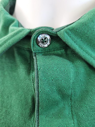Polo tejido verde Jacquard colección Masters Clubhouse - Imagen 3 de 4