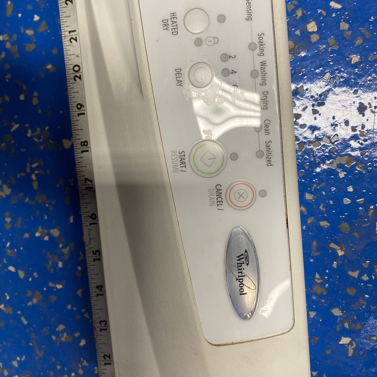 Whirlpool Dishwasher Control Panel Quiet Partner II 8535121 8534979 eBay
