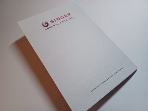 Singer HD6800C Sewing Machine Owners Manual reproduction (and HD6805C) - Picture 10 of 10