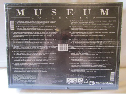 1000 PEZZI PUZZLE COLLEZIONE MUSEO SIGILLATO IN FABBRICA RENOIR DEMOISELLES AU PIANO. - Foto 2 di 2