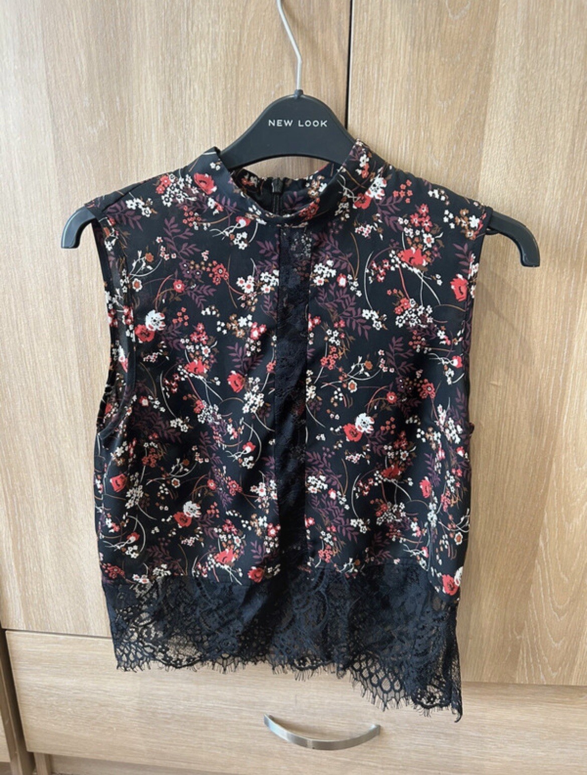 High Neck Crop Top