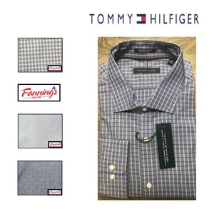 CLEARANCE-Tommy-Hilfiger-Regular-Fit-Stretch-Long-Sleeve-Dress-Shirt-VARIETY-J41