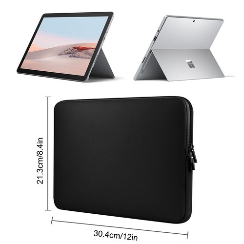 Laptop Sleeve Bag For 12.3" 13Inch Microsoft Surface Pro 6/8/7+ Soft Cover Case - Picture 2 of 12