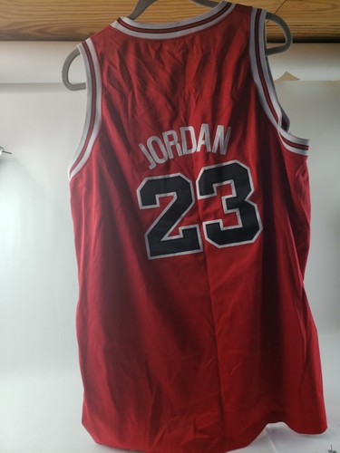 M&N HWC RED CHICAGO BULLS #23 JORDAN 1983-84 JERSEY SIZE 50 - Picture 6 of 8