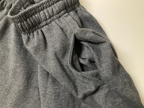 Felpa Uomo Punto di partenza Taglia Large Grigio Scuro Elastico Vita Gamba Aperta - Foto 7 di 13