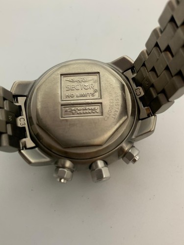 Vintage Sector Automatic Chrono, Diving Team Titanium 1000m Watch in Sector Box - 第 4/18 張圖片