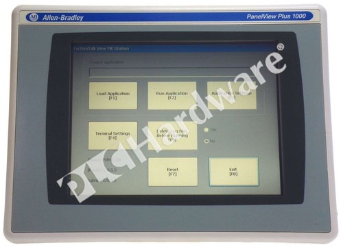 Allen Bradley 2711P-T10C4D9 /A PanelView Plus 6 1000 Color/Touch 10.4" Terminal - Picture 4 of 10